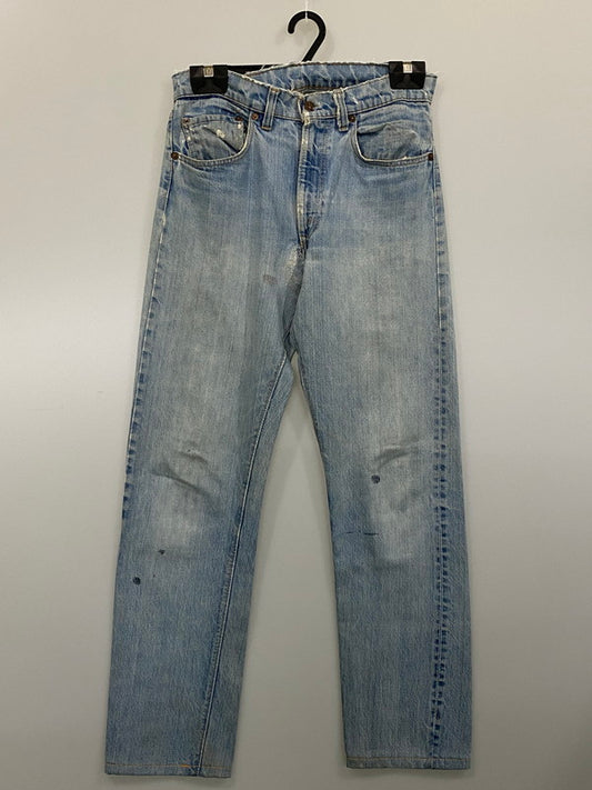 【中古品】【メンズ】 Levi's リーバイス 505 DENIM PANTS デニムパンツ ボトムス 157-240514-yn-10-min カラー：ライトインディゴ 万代Net店