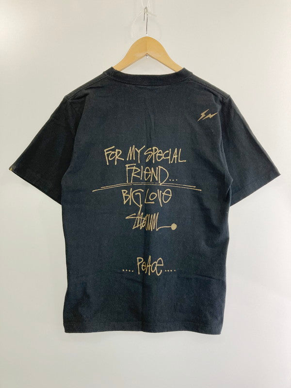 【中古品】【メンズ】 ELECTRIC COTTAGE エレクトリックコテージ SEAN FONT TEE ショーンフォントTシャツ トップス 半袖Tシャツ 146-240423-jt-12-min サイズ：M カラー：ブラック  万代Net店