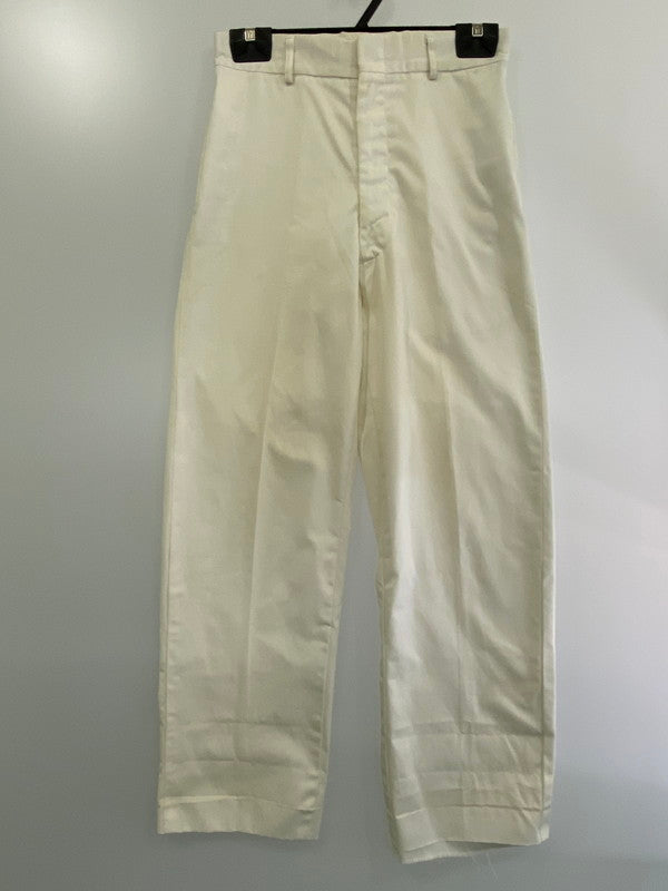 【現状渡し品】【メンズ】 U.S.NAVY アメリカ軍 8405-00-196-2281 90年製造 90S SAILOR PANT セーラーパンツ マリンパンツ ボトムス 157-240905-me-11-min サイズ：31R カラー：ホワイト 白 万代Net店