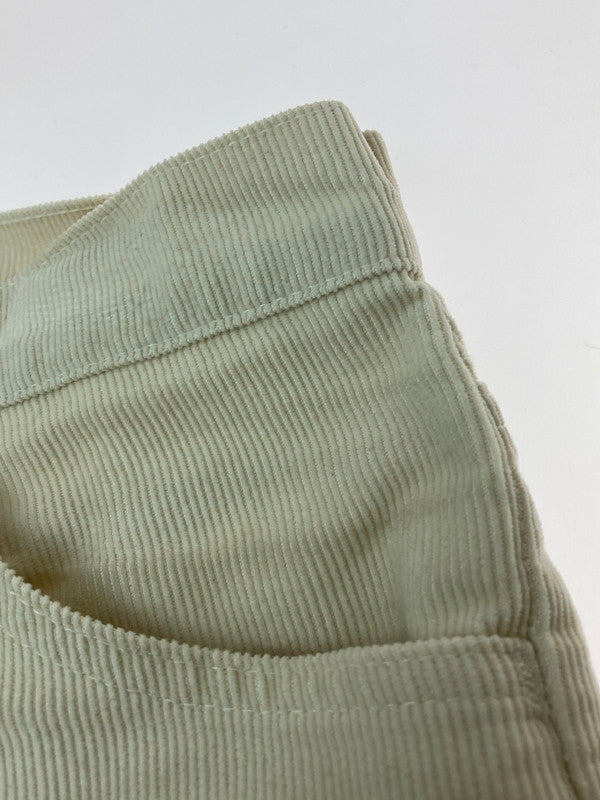 【中古品】【レディース】 Levi's リーバイス 519-1568 白タブ 85年製造 80S 519 CORDUROY PANT コーデュロイパンツ ボトムス 171-241216-me-40-min サイズ：28×30 カラー：ホワイト 万代Net店