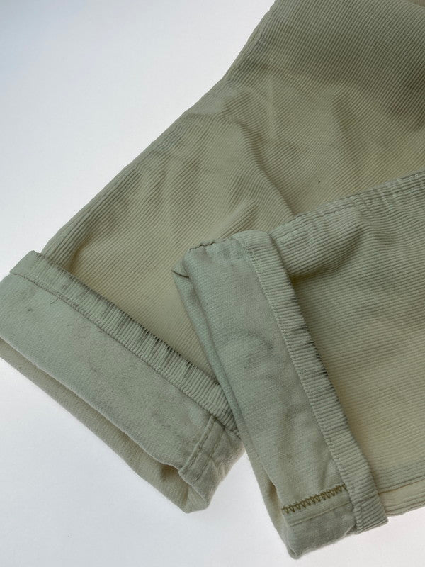 【中古品】【レディース】 Levi's リーバイス 519-1568 白タブ 85年製造 80S 519 CORDUROY PANT コーデュロイパンツ ボトムス 171-241216-me-40-min サイズ：28×30 カラー：ホワイト 万代Net店