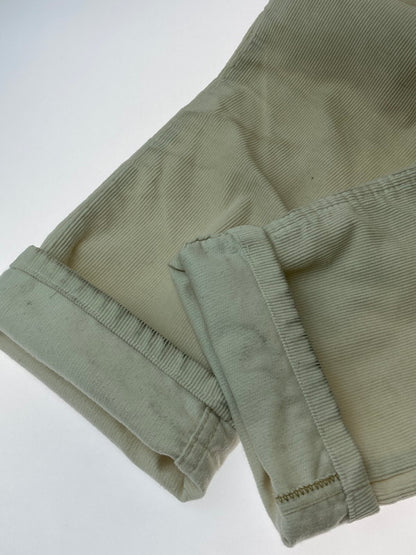 【中古品】【レディース】 Levi's リーバイス 519-1568 白タブ 85年製造 80S 519 CORDUROY PANT コーデュロイパンツ ボトムス 171-241216-me-40-min サイズ：28×30 カラー：ホワイト 万代Net店