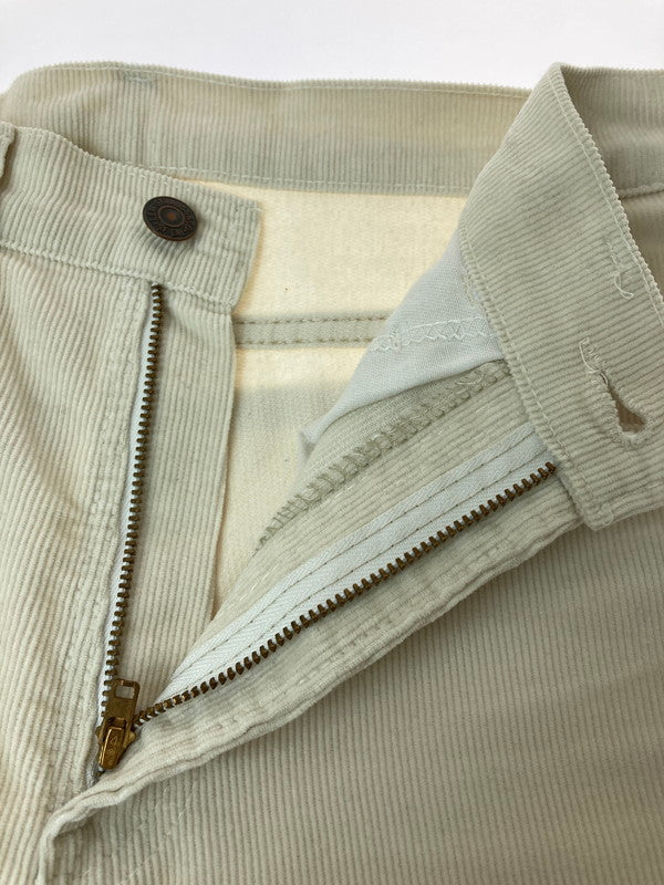【中古品】【レディース】 Levi's リーバイス 519-1568 白タブ 85年製造 80S 519 CORDUROY PANT コーデュロイパンツ ボトムス 171-241216-me-40-min サイズ：28×30 カラー：ホワイト 万代Net店