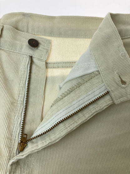 【中古品】【レディース】 Levi's リーバイス 519-1568 白タブ 85年製造 80S 519 CORDUROY PANT コーデュロイパンツ ボトムス 171-241216-me-40-min サイズ：28×30 カラー：ホワイト 万代Net店