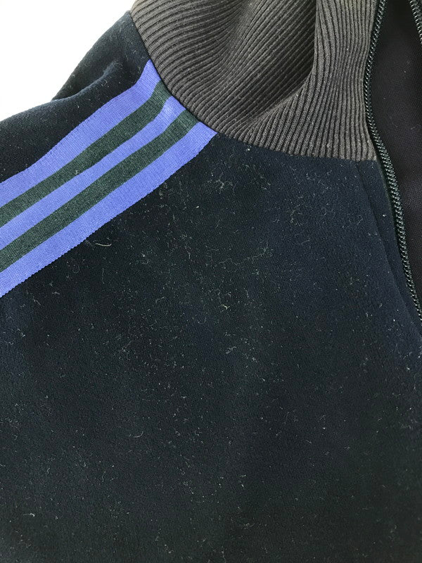 【現状渡し品】【メンズ】 adidas アディダス 70'S～80'S FULL ZIP VELOUR TRACK JACKET 70年代～80年代 フルジップ ベロア トラックジャケット 146-251118-na-16-tag サイズ：サイズ表記なし　下記参照 カラー：ネイビー系 万代Net店