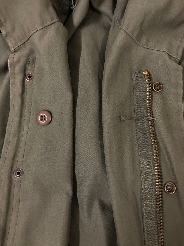 【現状渡し品】【メンズ】 USED ユーズド MILITARY JACKET ミリタリー ジャケット メンズ アウター 146-260510-em-64-min カラー：オリーブグリーン 万代Net店
