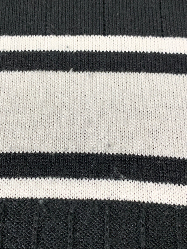 【中古品】【メンズ】 MCM LEGERE エムシーエム レジェール L/S KNIT ロングスリーブニット 長袖 トップス 146-260617-yn-15-min サイズ：LL カラー：ブラック 万代Net店