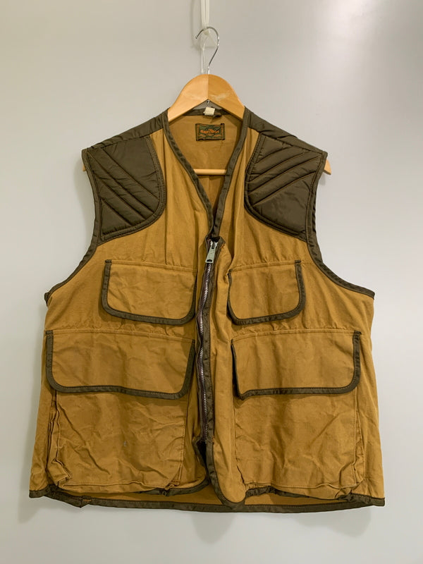【現状渡し品】【メンズ】 SAFTBAK サフトバック HUNTING VEST ハンティングベスト トップス 146-260617-yn-20-min サイズ：表記なし 下記参照 カラー：カーキ 万代Net店