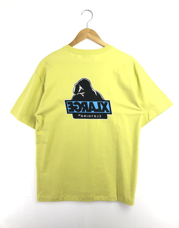 【中古品】【メンズ】 X-LARGE エクストラ ラージ S/S TEE ショートスリーブ Tシャツ 半袖Tシャツ トップス 150-260510-rt-09-tag サイズ：L カラー：イエロー 万代Net店