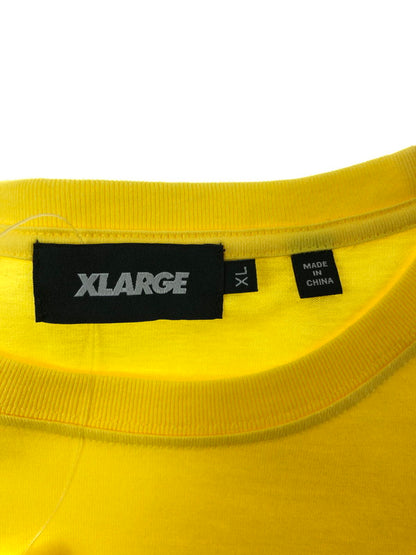【中古美品】【メンズ】 X-LARGE エクストラ ラージ S/S TEE ショートスリーブ Tシャツ 半袖Tシャツ トップス 150-260510-rt-10-tag サイズ：XL カラー：イエロー 万代Net店