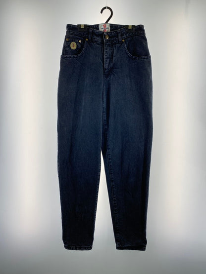 【中古品】【レディース】 90S ナンバーワン マムジーンズ デニムパンツ ボトムス 171-240530-jt-12-min サイズ：W31 カラー：ブラックインディゴ 万代Net店