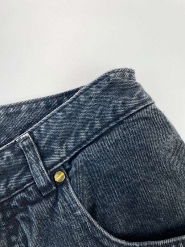 【中古品】【レディース】 90S ナンバーワン マムジーンズ デニムパンツ ボトムス 171-240530-jt-12-min サイズ：W31 カラー：ブラックインディゴ 万代Net店