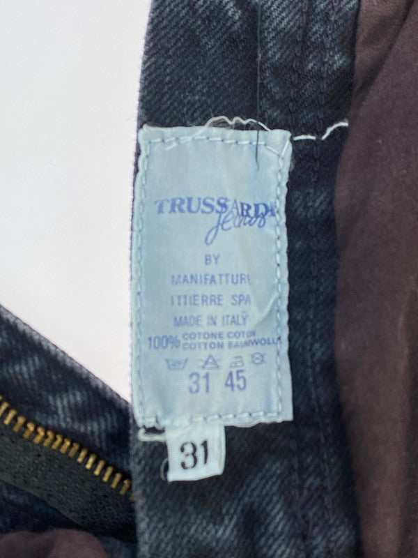【中古品】【レディース】 90S ナンバーワン マムジーンズ デニムパンツ ボトムス 171-240530-jt-12-min サイズ：W31 カラー：ブラックインディゴ 万代Net店