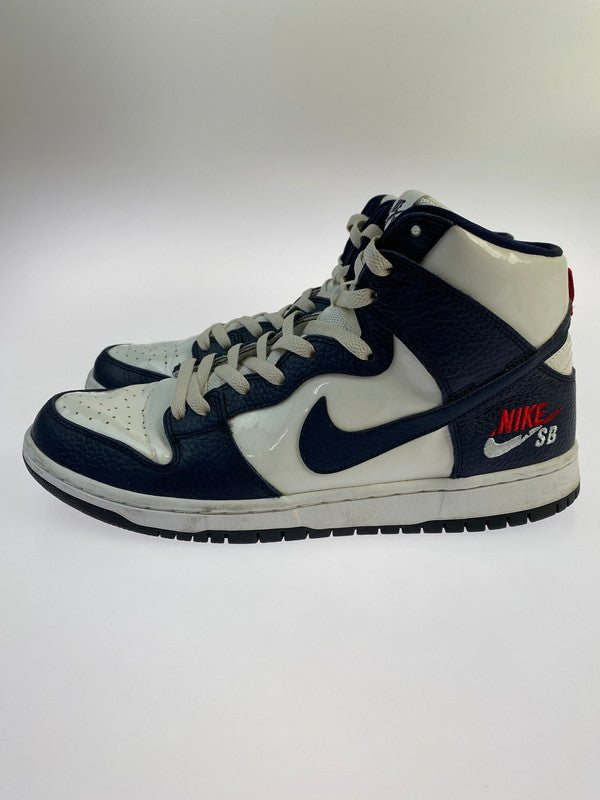 【中古品】【メンズ】 NIKE SB ナイキエスビー DUNK HIGH PRO FUTURE COURT OBSIDIAN 854851-441 ダンクハイ プロ フューチャーコート スニーカー 靴 160-240508-jt-17-min サイズ：US 11 29.0cm カラー：ネイビー/ホワイト 万代Net店