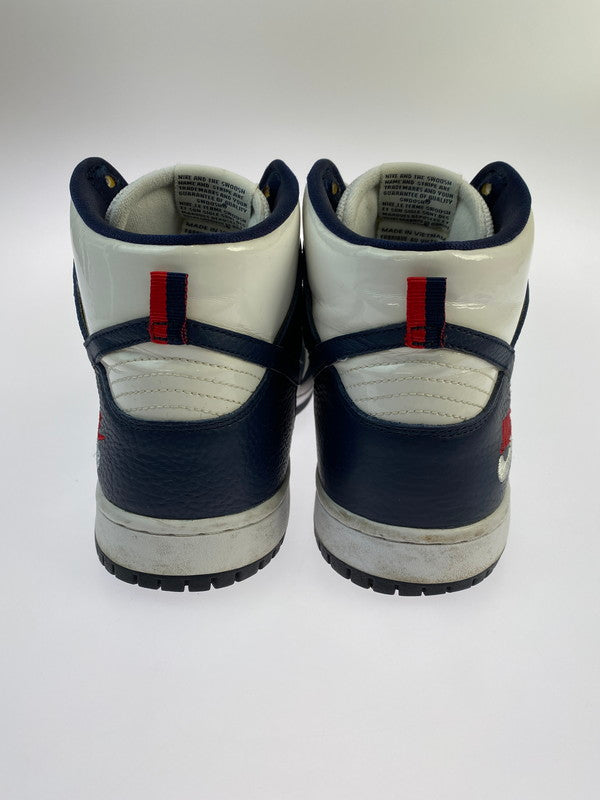 【中古品】【メンズ】 NIKE SB ナイキエスビー DUNK HIGH PRO FUTURE COURT OBSIDIAN 854851-441 ダンクハイ プロ フューチャーコート スニーカー 靴 160-240508-jt-17-min サイズ：US 11 29.0cm カラー：ネイビー/ホワイト 万代Net店