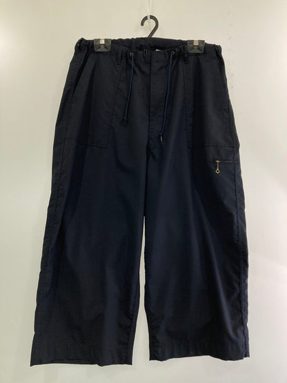 【中古美品】【メンズ】  THE CORONA UTILITY FATIGUE SLACKS 24SS UTILITY OVER SLACKS FP024-24-02 ザ コロナユーティリティー ファティーグスラックス ユーティリティ オーバー スラックス ボトムス パンツ 156-240502-jt-18-min サイズ：XL カラー：ブラック  万代Net店