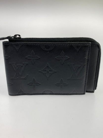 【LIFTる。景品】【中古品】【メンズ/レディース】 LOUIS VUITTON ルイ・ヴィトン シャドウ ハイブリッド ウォレット M81526 財布 179-240502-yn-20-min カラー：ブラック 万代Net店