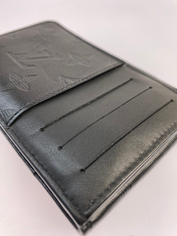 【LIFTる。景品】【中古品】【メンズ/レディース】 LOUIS VUITTON ルイ・ヴィトン シャドウ ハイブリッド ウォレット M81526 財布 179-240502-yn-20-min カラー：ブラック 万代Net店