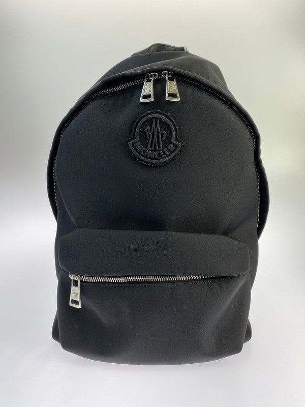 【中古品】【メンズ/レディース】 MONCLER モンクレール PIERRICK BACKPACK G109A5A70400 ピアリック バックパック リュック 188-240524-jt-10-min カラー：ブラック 万代Net店