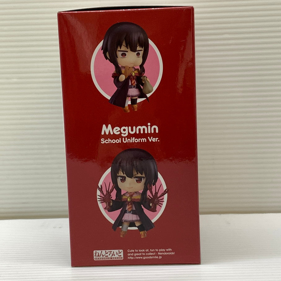 【中古品】 ねんどろいど めぐみん 学生服Ver. 「この素晴らしい世界に祝福を!2」 フィギュア グッドスマイルカンパニー このすば 053-251201-em-10-min 万代Net店