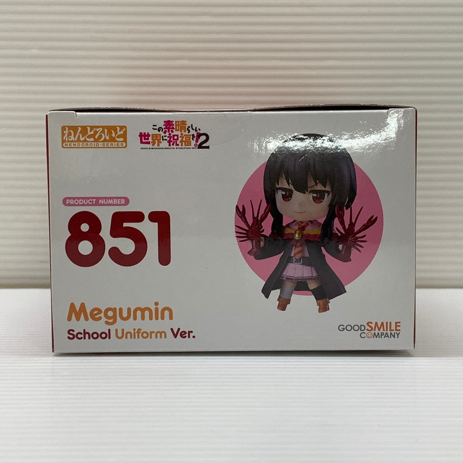 【中古品】 ねんどろいど めぐみん 学生服Ver. 「この素晴らしい世界に祝福を!2」 フィギュア グッドスマイルカンパニー このすば 053-251201-em-10-min 万代Net店