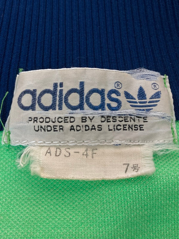 【中古品】【メンズ】 adidas アディダス TRACK JACKET トラックジャケット ジャージ アウター 146-240430-yn-18-min サイズ：7号 カラー：グリーン系 万代Net店