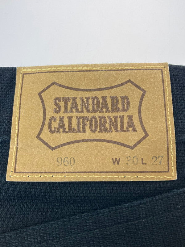 【中古品】【メンズ】 STANDARD CALIFORNIA スタンダードカリフォルニア SD PIQUE PANTS 960 ピケパンツ ボトムス 152-240514-yn-40-min サイズ：W30 カラー：ブラック 万代Net店