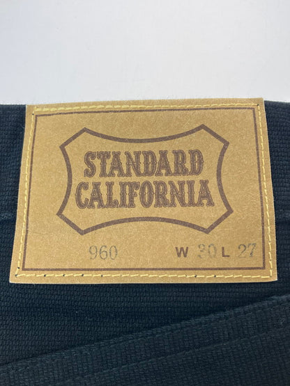 【中古品】【メンズ】 STANDARD CALIFORNIA スタンダードカリフォルニア SD PIQUE PANTS 960 ピケパンツ ボトムス 152-240514-yn-40-min サイズ：W30 カラー：ブラック 万代Net店