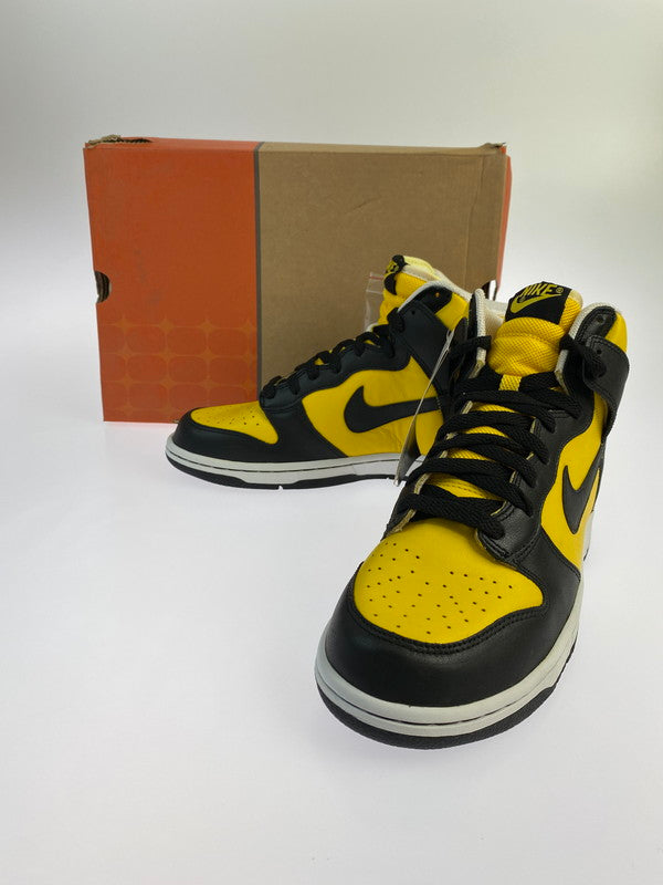 【中古美品】【メンズ】 NIKE ナイキ 2005年製 DUNK HIGH 309432-701 ダンクハイ スニーカー 靴 160-240508-jt-13-min サイズ：US 8.5 26.5cm カラー：VARSITY MAIZE/BLACK/WHITE 万代Net店