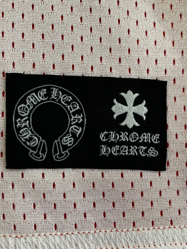 【中古美品】【メンズ】 CHROME HEARTS クロムハーツ 24SS PRO FORM TEAM BASKETBALL JERSEY MATTY BOY マッティボーイ メッシュジャージ タンクトップ トップス 190-240516-yn-22-min サイズ：L カラー：レッド 万代Net店