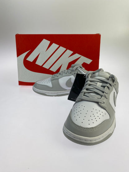 【中古美品】【レディース】 NIKE ナイキ DUNK LOW RETRO DD1391-103 ダンクロー レトロ スニーカー 靴 166-240509-jt-02-min サイズ：US 6.5 24.5cm カラー：WHITE/GREY FOG 万代Net店