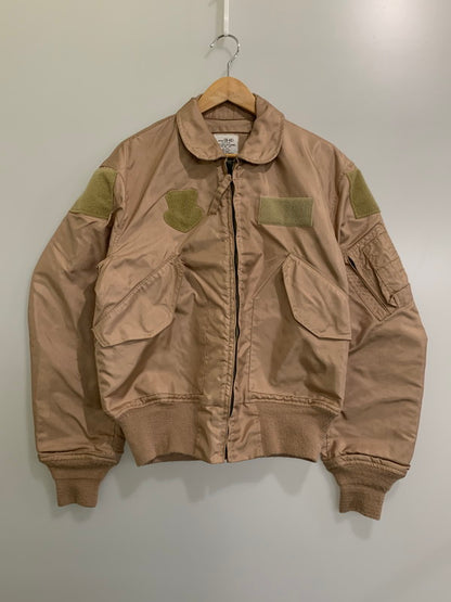 【中古品】【メンズ】  U.S.AIRFORCE ASHLAND SALES AND SERVICE CO. CWU-36/P FLIGHT JACKET 8415-01-491-6188 アメリカ空軍 フライトジャケット アウター 146-240617-yn-24-min サイズ：MEDIUM(38-40) カラー：ベージュ系 万代Net店