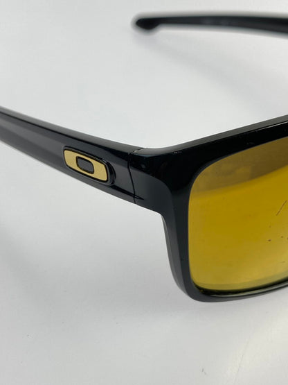 【中古品】【メンズ】 OAKLEY オークリー SLIVER SUNGLASSES OO9269-03 スリバー サングラス アイウェア 203-240523-yn-09-min サイズ：57□17 141 カラー：ブラック/イエロー 万代Net店