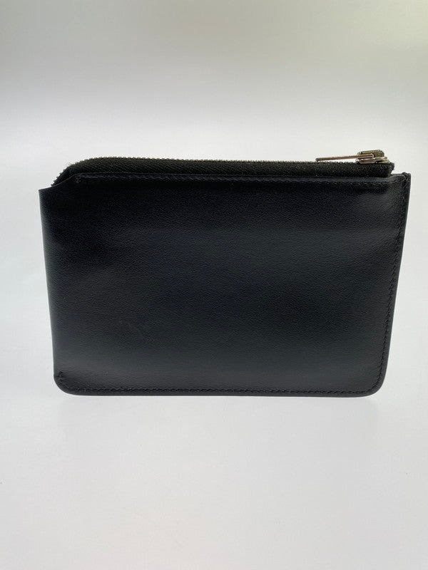 【中古品】【メンズ】 ACNE STUDIOS アクネストゥディオズ LEATHER MULTI WALLET レザー マルチ ウォレット 財布 コインケース 201-240710-jt-10-min カラー：ブラック  万代Net店