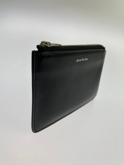 【中古品】【メンズ】 ACNE STUDIOS アクネストゥディオズ LEATHER MULTI WALLET レザー マルチ ウォレット 財布 コインケース 201-240710-jt-10-min カラー：ブラック  万代Net店