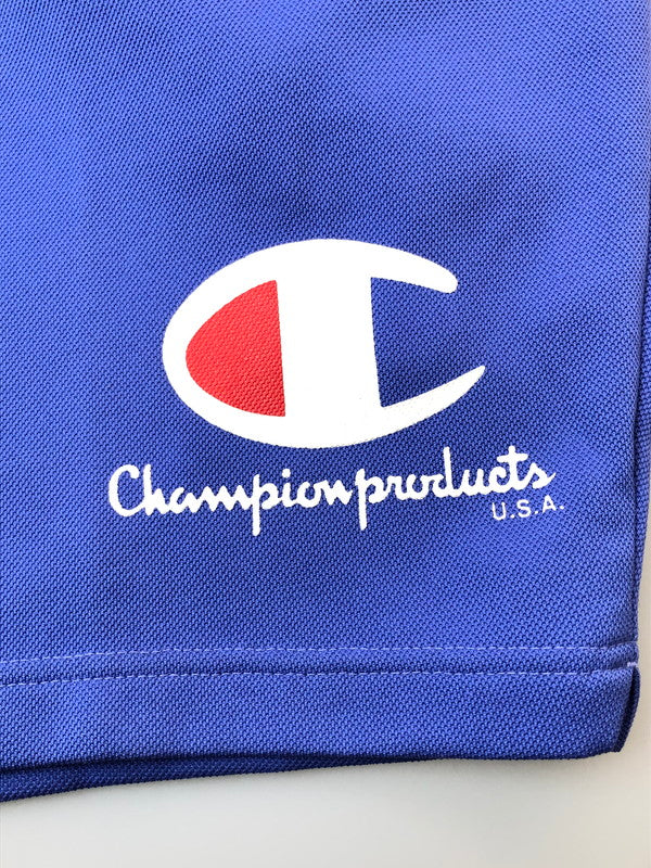 【中古品】【メンズ】 Champion チャンピオン K-TY721 日本製 90S TRANING SHORTS 1990年代 トレーニングショーツ メンズ ボトムス 157-260411-KS-29-min サイズ：XO カラー：ブルー 万代Net店