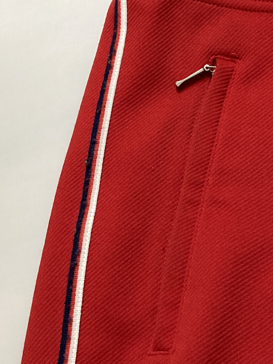 【中古品】【メンズ】 adidas アディダス ATS-195 西ドイツ製 70-80S TRACK PANTS トラックパンツ ボトムス 157-250713-AS-30-min カラー：レッド 万代Net店