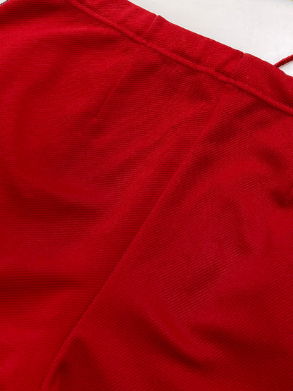 【中古品】【メンズ】 adidas アディダス ATS-195 西ドイツ製 70-80S TRACK PANTS トラックパンツ ボトムス 157-250713-AS-30-min カラー：レッド 万代Net店