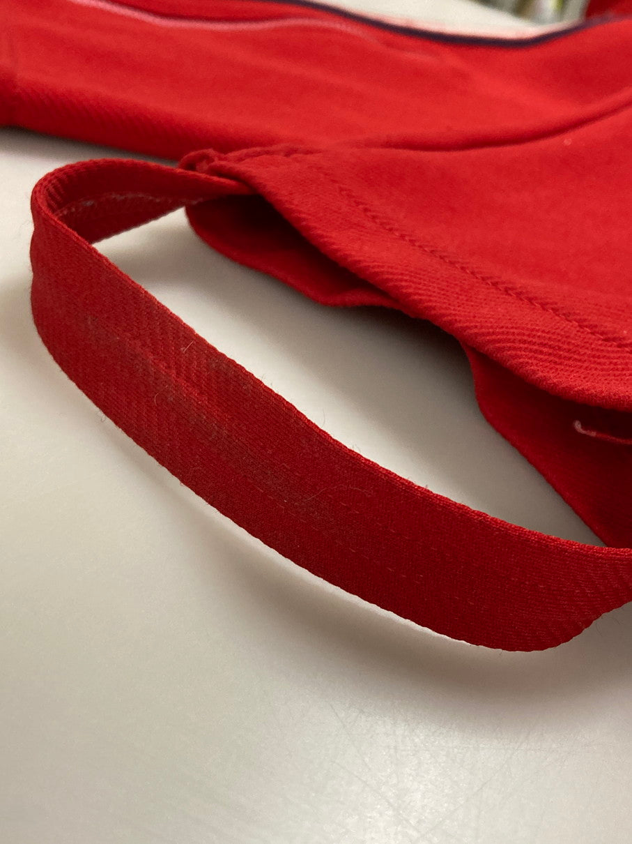 【中古品】【メンズ】 adidas アディダス ATS-195 西ドイツ製 70-80S TRACK PANTS トラックパンツ ボトムス 157-250713-AS-30-min カラー：レッド 万代Net店