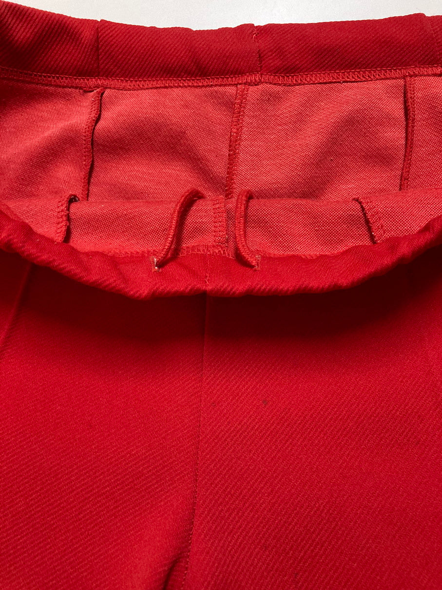 【中古品】【メンズ】 adidas アディダス ATS-195 西ドイツ製 70-80S TRACK PANTS トラックパンツ ボトムス 157-250713-AS-30-min カラー：レッド 万代Net店