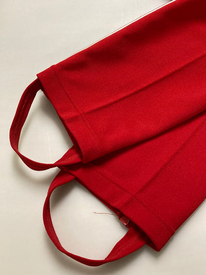 【中古品】【メンズ】 adidas アディダス ATS-195 西ドイツ製 70-80S TRACK PANTS トラックパンツ ボトムス 157-250713-AS-28-min サイズ：S カラー：レッド 万代Net店