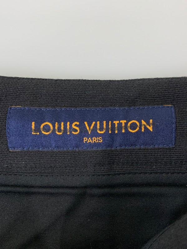 【中古品】【メンズ】 LOUIS VUITTON ルイ・ヴィトン NBA 1A8WX9 21FW JERSEY CLASSIC PANTS ジャージクラシックパンツ 152-250913-ks-26-min サイズ：38 カラー：ブラック 万代Net店