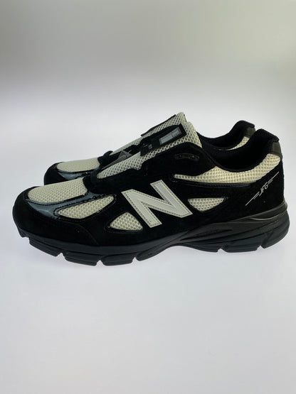 【中古美品】【メンズ】 NEW BALANCE ニューバランス ×JOE FRESHGOODS ジョー フレッシュグッズ U990JS4 990V4 OUTRO アウトロ スニーカー 靴 162-240517-jt-10-min サイズ：US 12 30cm カラー：BLACK/WHITE 万代Net店