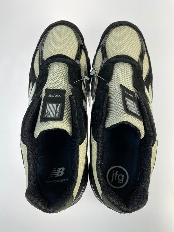 【中古美品】【メンズ】 NEW BALANCE ニューバランス ×JOE FRESHGOODS ジョー フレッシュグッズ U990JS4 990V4 OUTRO アウトロ スニーカー 靴 162-240517-jt-10-min サイズ：US 12 30cm カラー：BLACK/WHITE 万代Net店