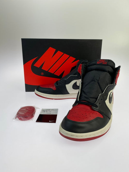 【中古品】【メンズ】 NIKE ナイキ AIR JORDAN 1 RETRO HIGH OG 555088-610 エアジョーダン 1 レトロ ハイ オージー スニーカー 靴 160-240516-yn-30-min サイズ：28.0cm US10 カラー：GYM RED/BLACK-SUMMIT WHITE 万代Net店