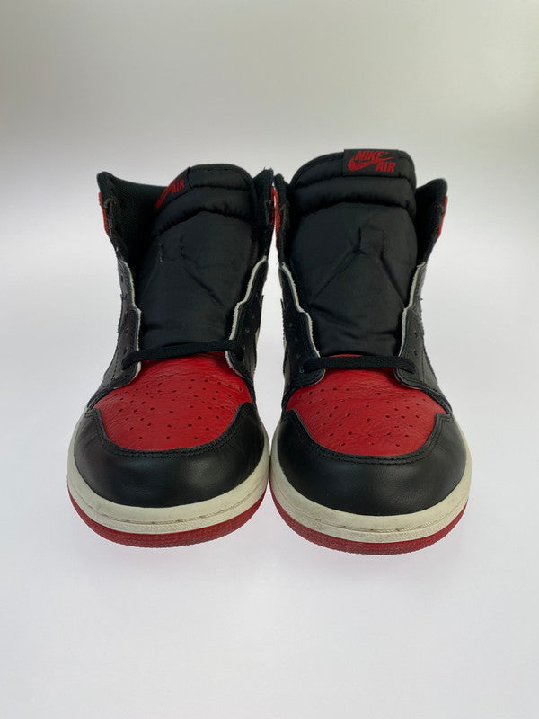 【中古品】【メンズ】 NIKE ナイキ AIR JORDAN 1 RETRO HIGH OG 555088-610 エアジョーダン 1 レトロ ハイ オージー スニーカー 靴 160-240516-yn-30-min サイズ：28.0cm US10 カラー：GYM RED/BLACK-SUMMIT WHITE 万代Net店