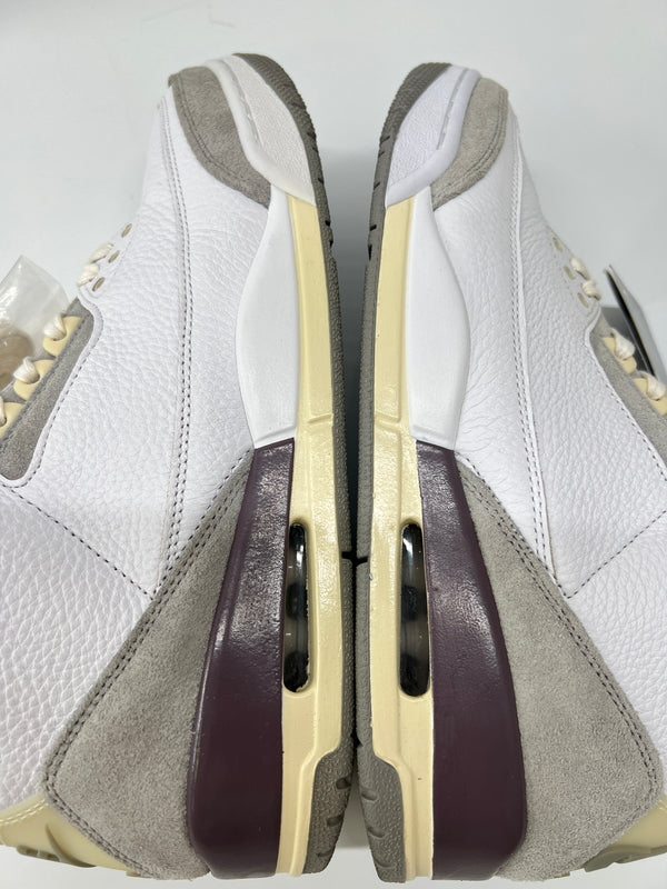 【中古美品】【メンズ】 NIKE ナイキ × A MA MANIERE ア マ マニエール 別注 コラボ WMNS AIR JORDAN 3 RETRO SP DH3434-110 ウィメンズ エアジョーダン 3 レトロ スペシャル スニーカー 靴 160-260725-kk-10-hon カラー：WHITE/WHITE-MEDIUM GREY 万代Net店