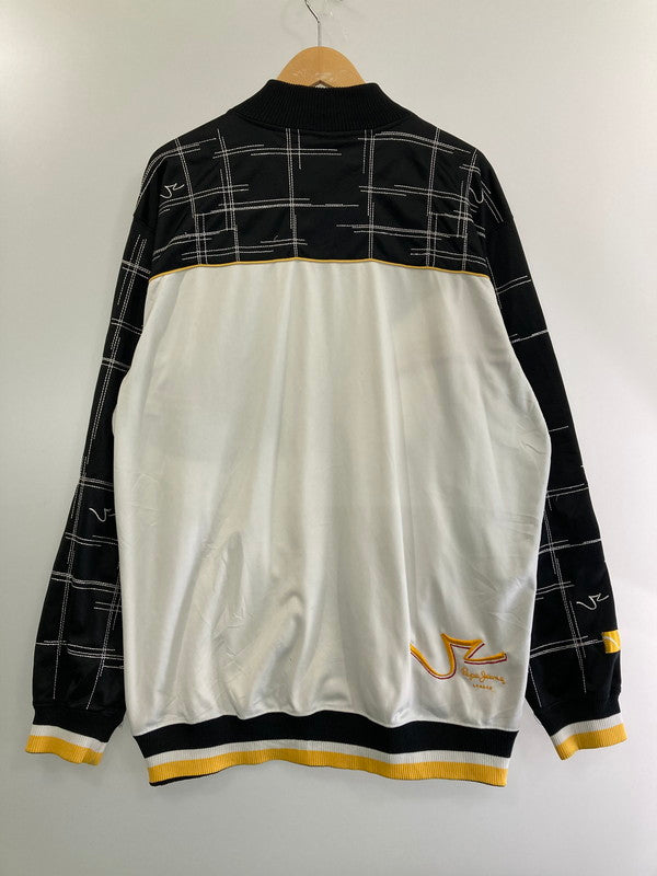 【中古品】【メンズ】  PEPE JEANS TRACK JACKET ペペジーンズ トラックジャケット ライトアウター 146-240514-yn-21-min サイズ：XL カラー：ブラック/ホワイト 万代Net店