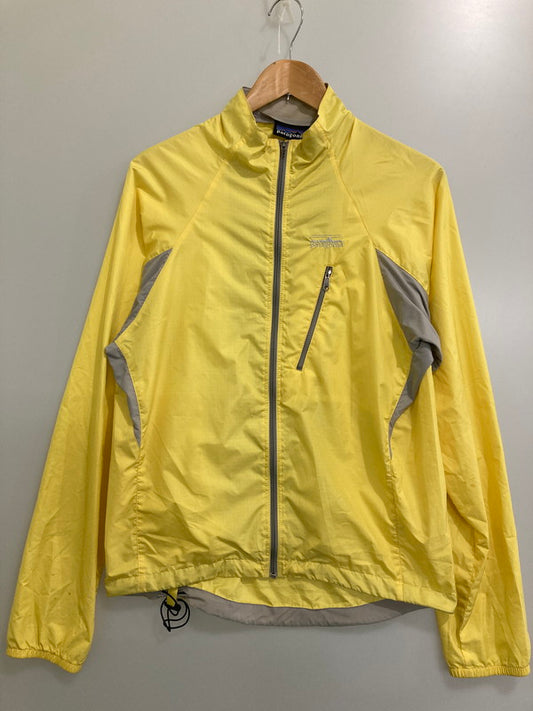 【中古品】【メンズ】 patagonia パタゴニア VELOCITY O2 JACKET29104 ベロシティオーツージャケット ライトアウター 144-241012-yn-06-min サイズ：S カラー：イエロー 万代Net店