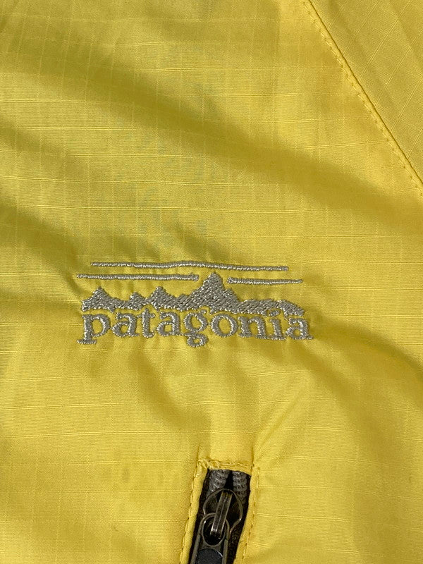 【中古品】【メンズ】 patagonia パタゴニア VELOCITY O2 JACKET29104 ベロシティオーツージャケット ライトアウター 144-241012-yn-06-min サイズ：S カラー：イエロー 万代Net店